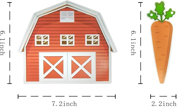 Farm Animals Birthday Banner,Farm Animals Themed Birthday Baby Shower Party Decoration