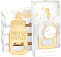 YKLIGTN 50PCS Baby Bottle Openers for Baby Shower Favors, Gifts, Decorations, or Souvenirs with Gift Box, Popping Design for Boy or Girl