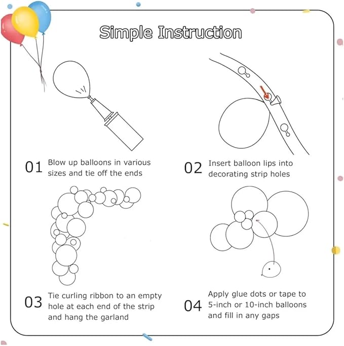 128pcs Race Car Balloon Garland Arch Kit, Red Blue Black Balloons Black White Checkered Tassel Background and Aluminum Foil Tire Balloon for Race Car Birthday Decorations Two Fast Birthday Decor