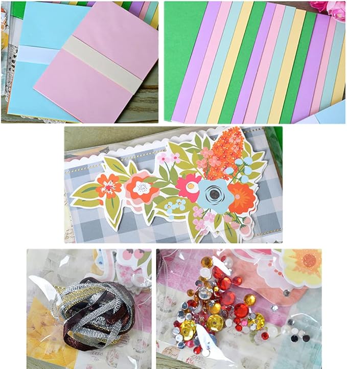 Gigicloud Diy Greeting Card Kits, Paper Greeting Card Set Handmade Diy Making Material Set For Birthday Invitation, Thanksgiving Christmas Holiday Baby Shower 15 Cards + 15 Envelopes