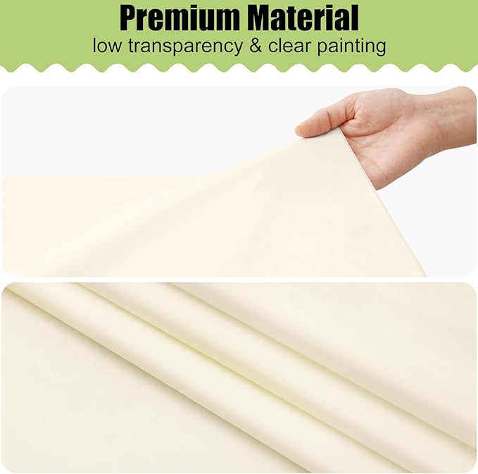 Smiry Disposable Table Cloth - 10 Pack, 54 x 108 Inch Waterproof Rectangle Tablecloths for Parties, Decorative Plastic Table Cover, Leakproof & Sturdy, Beige