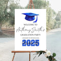 Graduation Party Welcome Sign, Photo Graduation Poster, Greenery Grad Poster, Grad Party Decorations, Senior 2025 2026, Class of 2025 Welcome Board,Custom Grad Celebration Sign, Graduates, Canvas 5