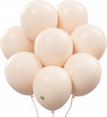 AFTERLOON® Biodegradable Balloons 24 pcs Pastel Peach 10 Inch, Matte Color Thickened Extra Strong Natural Latex Helium Float, Colorful Bulk Color ballon Globos Para Decoration De Fiestas Kids