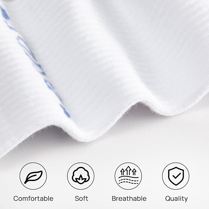 Etercycle Bride Socks, White Blue Bride To Be Something Blue Gift, Soft Cotton Bridal Socks For Women Engagement Wedding Bridesmaid Gifts Bachelorette Party Favor Honeymoon Essentials Decorations