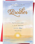 Funny Birthday Card for Brother, Happy Birthday Brother Card, Humorous Sibling Birthday Gifts, Funny & Heartfelt Greeting Card for Bros