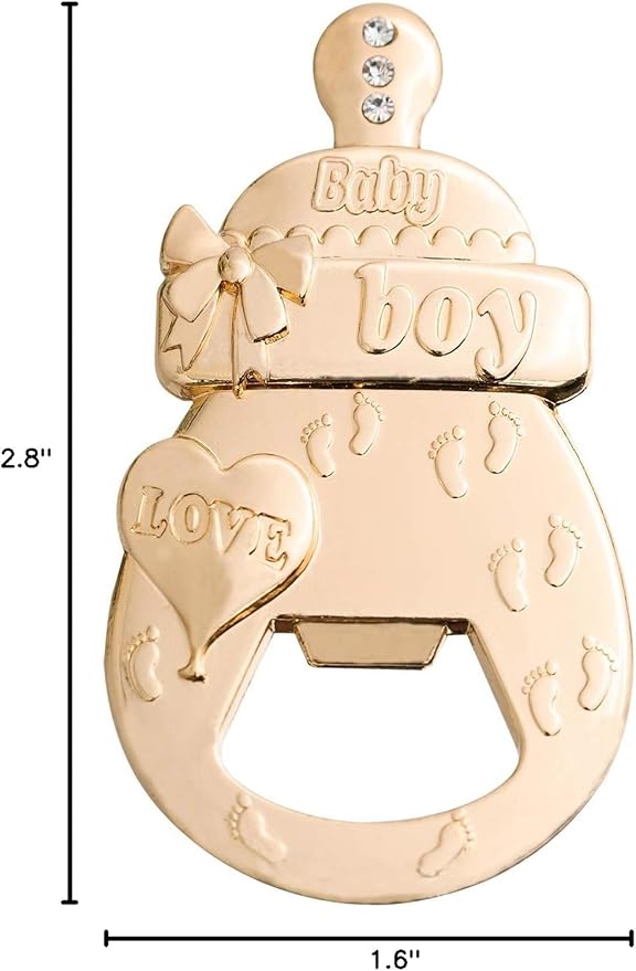 24 Packs Latest Baby Shower Bottle Openers - Party Favors, Prizes, Souvenirs & Return Gifts