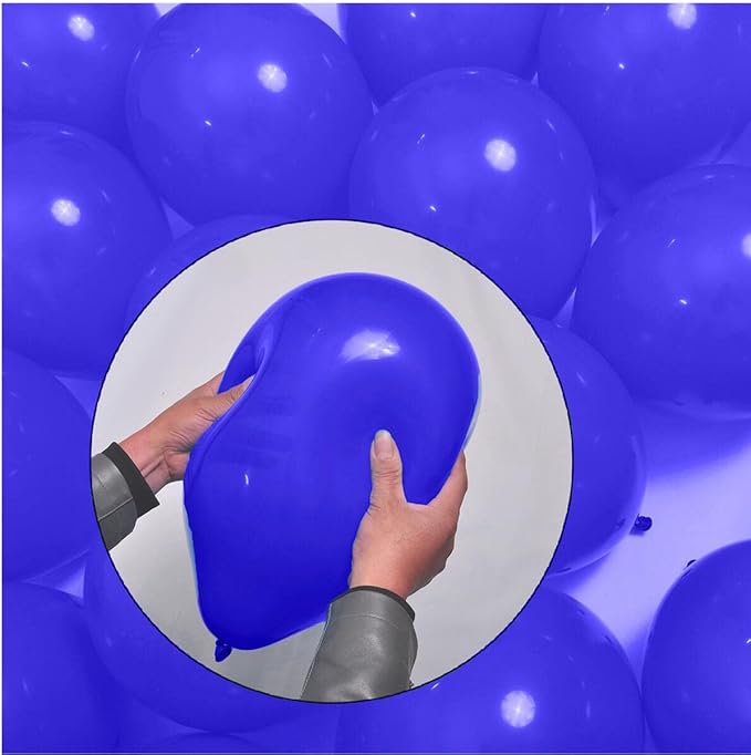 300 Pack Royal Blue Balloons 12 inch Blue Latex Party Balloon Bulk for Various Party Events Decorations