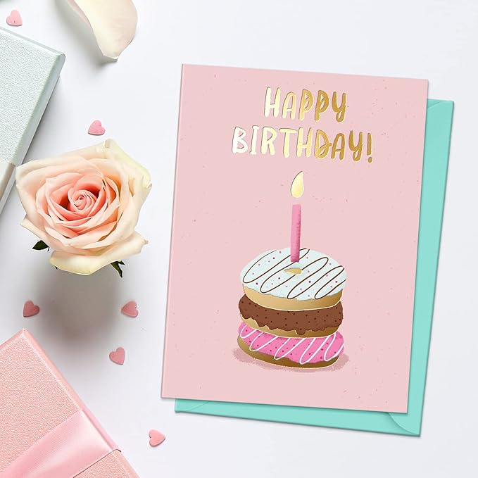 Sweetzer & Orange Happy Birthday Cards with Envelopes & Assortment Box. Variety Set of 20 Assorted Birthday Cards with Envelopes, Perfect Bulk Pack for Celebrations, Special Occasions, Friends
