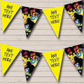 Disco Night Fever 60's 70's 80's Personalized Birthday Party Bunting - Hanging Party Decoration - Birthday Party Banner Garland | Decorative Party Supplies