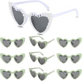 10 PCS Bride to Be Sunglasses Bachelorette Sunglasses Bulk for Bride Bridesmaids Bachelorette Party Gifts