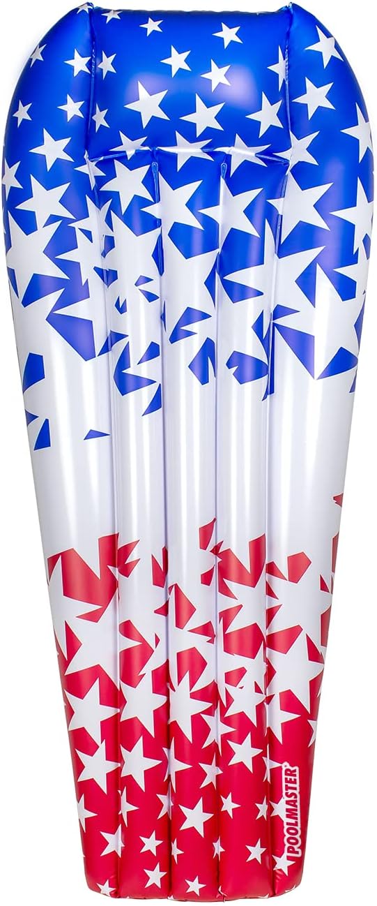Poolmaster American Stars Inflatable Pool Floaties for Kids and Adults