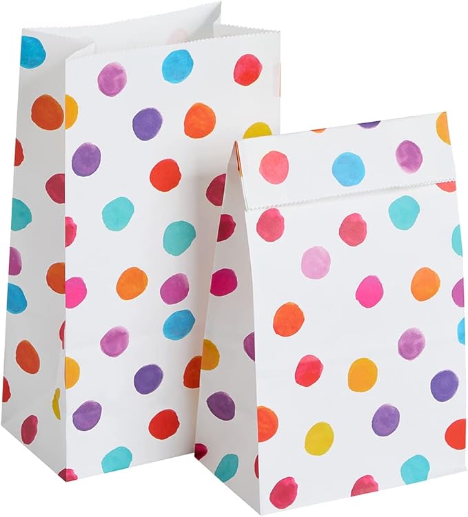 30 Pack Party Favor Bags Goodie Bags for Kids Birthday Party