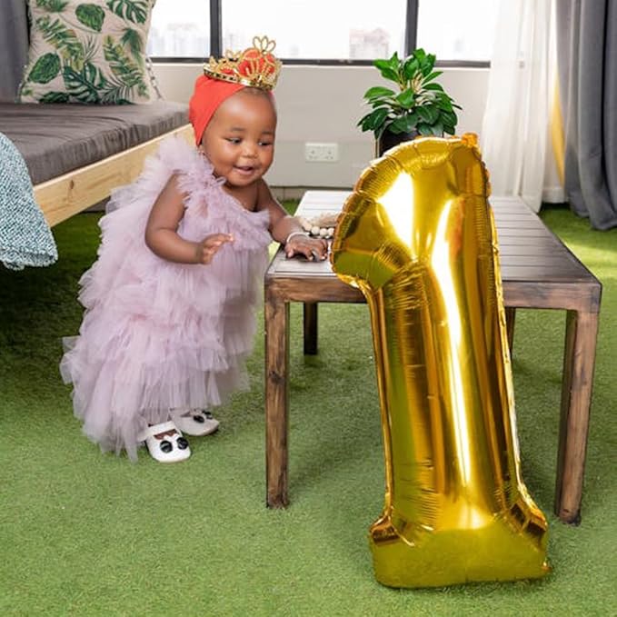 40 inch Gold Number Balloon Giant Foil Helium Balloons Gold Number 8 Balloon for 8th Birthday Party Anniversary Decorations Supplies