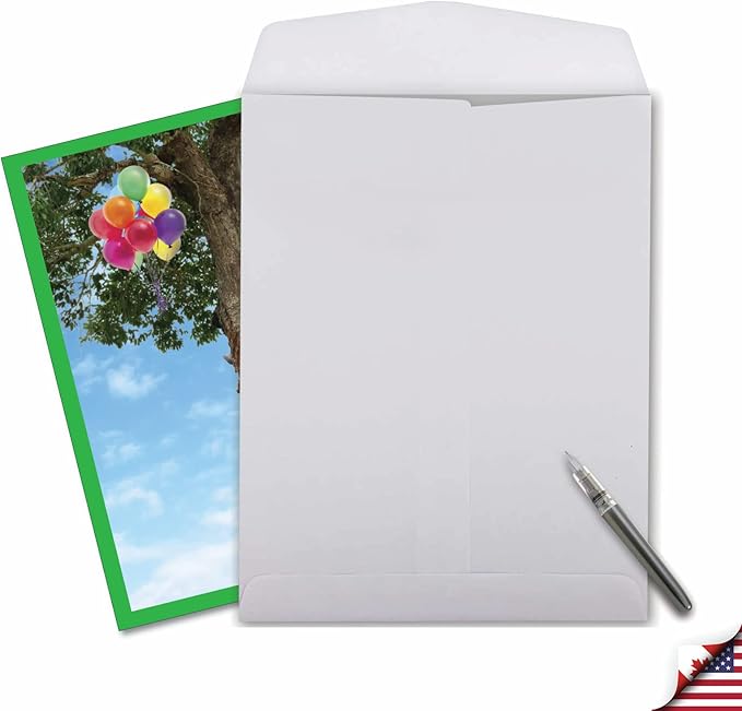 NobleWorks Extra Large Birthday Greeting Card From Us 8.5 x 11 Inch with Envelope (1 Pack) Oversize Jumbo Bday Tree Animals-Zebra J10323DBDG-US