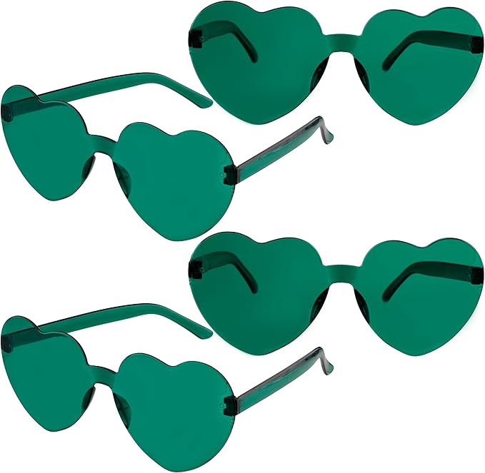 Heart Sunglasses Heart Shaped Glasses Bulk Valentines Halloween Bachelorette Party Decorations Glasses Women Men