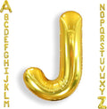 AULE 40 Inch Big Letter Balloon Gold J Large Foil Helium Alphabet Balloons A-Z for Birthday Anniversary Graduation New Year Party Decoration Supplies