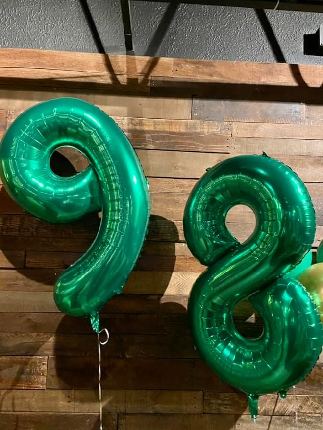 Green 5 Balloon, Number Balloons 40 Inch, 5th Birthday Balloon Decorations, Green Party Supplies, 5 Number Balloons, Number 5 Balloon, Games Theme Birthday Decorations