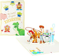 Lovepop Magical Disney & Pixar Toy Story 3D Pop-Up Birthday Card - for Him, Her, Kids, Boys, Girls, Men, Women - 5" x 7" - Envelope Included