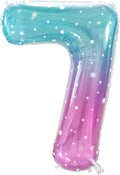 Number 7 Balloon, Large number balloons 40 inch, 7th Birthday Party Decorations Supplies 7 Year Old Birthday Sign Decor