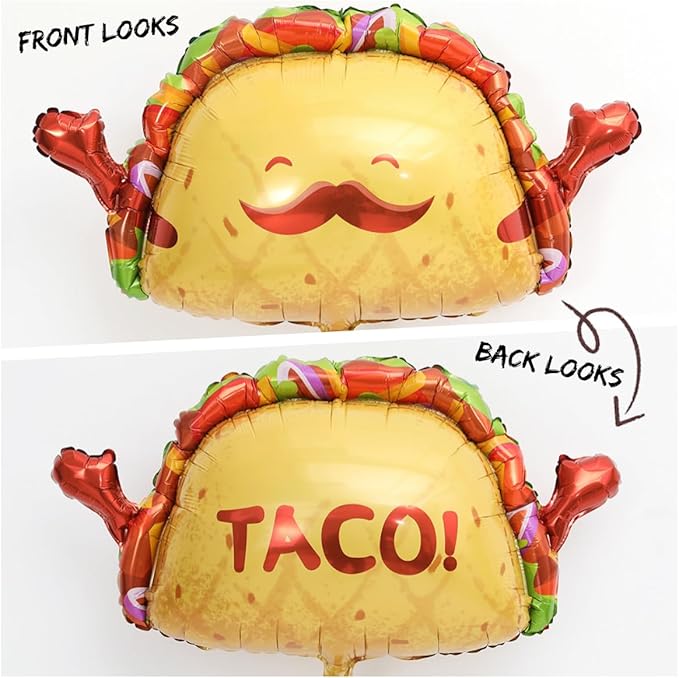 Cinco de Mayo Fiesta Balloon Arch Kit, 171Pcs Rainbow Colors Balloon Garland for Mexican Fiesta Party Decorations Hawaii Tropical Luau Birthday Party Backdrop Inflatable Cactus Taco Carnival Balloons