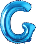 Blue 28 inch Letter Balloons Alphabet Number Balloons Foil Mylar Party Wedding Bachelorette Birthday Bridal Baby Shower Graduation Anniversary Celebration Decoration (Can not Float) (28 inch Blue G)