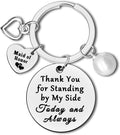 Dabihu Bridesmaid Gift from Bride Bridesmaid Keychain Maid of Honor Jewelry Wedding Bridal Party Gift