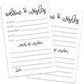 Graduation Advice and Wishes Cards, Modern Advice Cards For The Graduate, Grad Party Announcement Graduate Card, Graduation Party Games Decorations Supplies (20 Pack) B