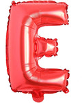 40 inch Red big size Number Letter alphabet Foil Helium Float Balloons Birthday Wedding Party Celebration decoration Air ball (40 INCH Red E)