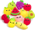 Mr. Pen- Fruit Squishy Toys, 12 Pack, Washable Twistable Stretchy Squishies, Soft Stress Relief Sensory Toys for Squeezing, Kids’ Gifts, Party Favors & Classroom Rewards, Easter Egg Fillers