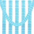 PATIKIL 9.8ft Four-Leaf Garland, 6 Pack Tissue Paper Hanging Flower Garland Reusable Streamers for Party Wedding Backdrop Decorations, Mint Green