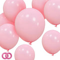 Pastel Pink Balloons 12 Inch 100 Pack light Pink Latex Balloons Baby Pink Party Balloons Round Helium Balloons for Girls Womens Birthday Wedding Anniversary Baby Shower Decorations