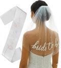 Bride to Be Veil Bachelorette Party Accessories, Bridal Shower Decorations, Engagement Gifts for Bride