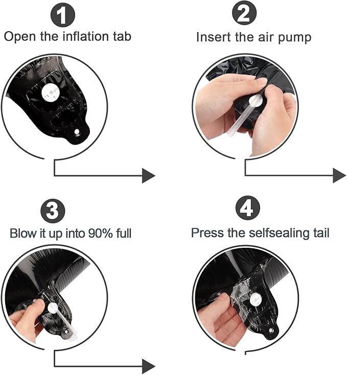 40 Inch Black 1 Balloon for First Birthday, Black One 1st Number Balloon Birthday Decorations for Girl Boy, 10th 21st, Giant Number 1 Balloon.