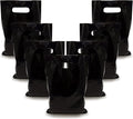 TOSPARTY 40PCS Black Plastic Gift Bags Easter Candy Bag Die Cut Bags are Sturdy Party Assorted Plastic Easter Gift Bag