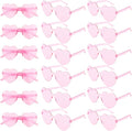 Heart Sunglasses 12/18/24 Pcs Heart Shaped Glasses for Women Cute Funny Party Glasses Party Favors Accessories