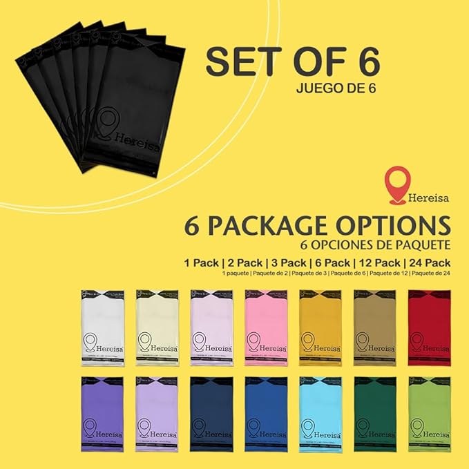 Black 6 Pack Plastic Table Cloth 54" x 108", Disposable Tablecloths Rectangle Table Cover, Plastic Table Cloths for Parties