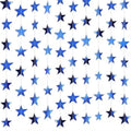 Blue Glitter Star Garland Hanging Decorations, Streamer Bunting Banner Decorations,65 Feet, Twinkle Star Backdrop for Graduation, Birthday, Wedding, Christmas Party, New Year(Blue)