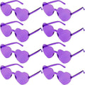 Heart Glasses Heart Shape Sunglasses for Valentine Mardi Gras Summer Women's Party Favor