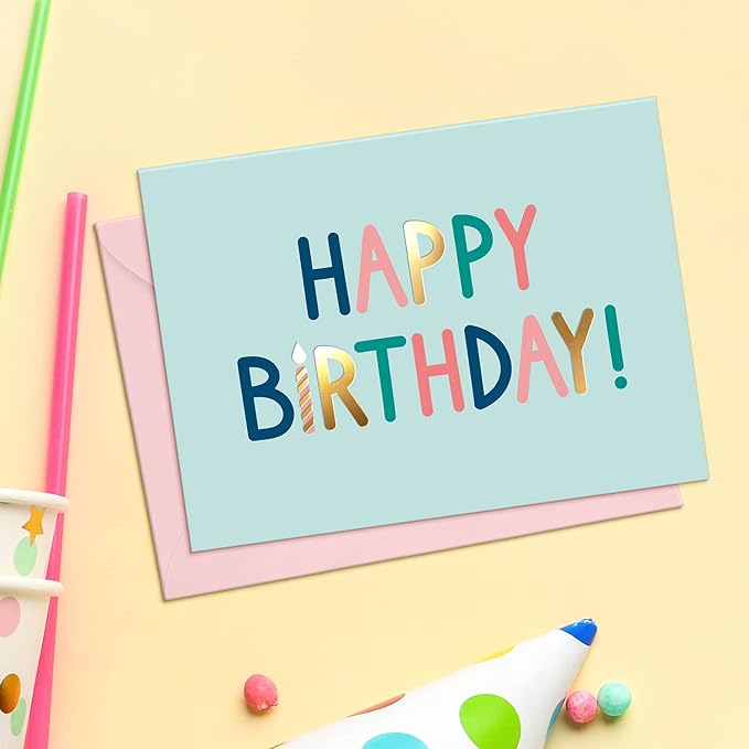 Sweetzer & Orange Happy Birthday Cards with Envelopes & Assortment Box. Variety Set of 20 Assorted Birthday Cards with Envelopes, Perfect Bulk Pack for Celebrations, Special Occasions, Friends