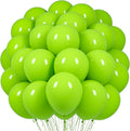 Lime Green Balloons, 66pack 12inch Light Green Latex Party Balloons for St. Patrick's Day Birthday Graduation Bridal Shower Baby Shower Gender Reveal Jungle Safari Theme Party Decorations