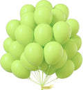 PartyWoo Lime Green Balloons 101pcs 12 Inch Light Green Latex Helium Balloons for Graduation Wedding Baby Shower Anniversary Birthday Dinosaur Jungle Golf Football Theme Party Decorations Green-Y6