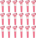 uxcell 20 Pcs Colorful Noise Makers Plastic Party Blowers Party Favors for Birthday Parties Holiday Christmas New Years Gift Favors, Light Pink