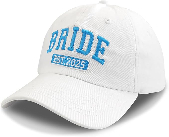Bridal Shower Gifts for Bride Mother and Father, Adjustable Bride Hat for Wedding Engagement Bachelorette Party