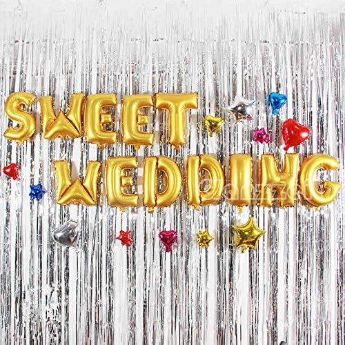 Glanzzeit 16 Inch Gold Balloons Decor Letters A to Z Numbers 0 to 9 for Wedding Prom Birthday Party (Letter D)