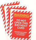 SHADE TREE GREETINGS Funny Adult Birthday Greeting Card (5" x 7") by Smart Alex | 3 Pack + 3 Envelopes (You're F'ing Old)
