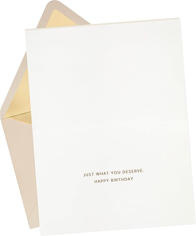 Hallmark Signature Birthday Card (Best Year Yet)