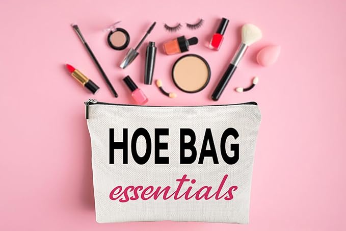 ZUYUROU Funny Gifts for Women, Friends, Hostess Gift Ideas Cool Gifts for Women Girls Birthday Gift Ideas Gag gifts Girls Weekend Overnight Fun Makeup Travel Bag Cosmetic Bag