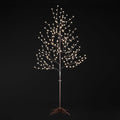 LIGHTSHARE 6.5 feet 208L LED Lighted Cherry Blossom Tree, Warm White, Decorate Home Garden, Spring, Summer, Wedding, Birthday, Christmas Holiday, Party, for Indoor and Outdoor Use