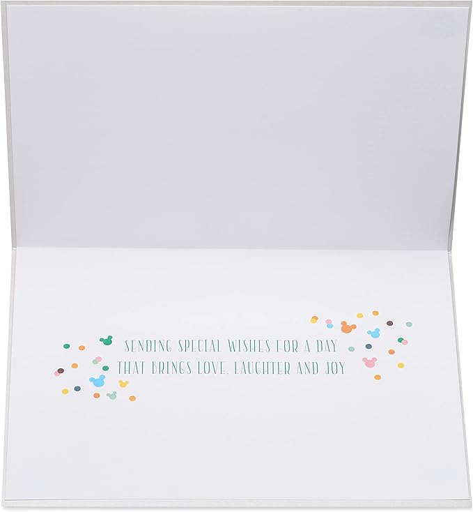Papyrus Disney Birthday Card (Sending Special Wishes)
