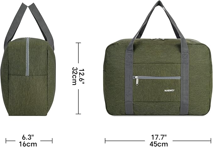 For Spirit Airlines Personal Item Bag Foldable Travel Duffel Bag Tote Carry on Luggage Duffle Overnight for Women and Men